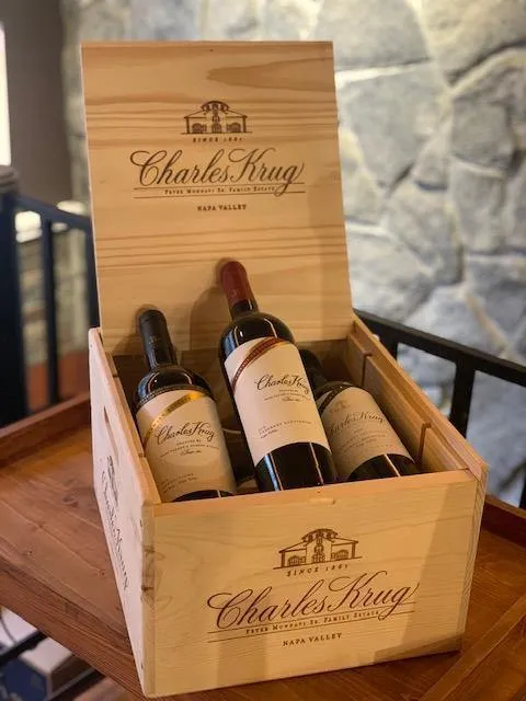 Gift Box Krug Wooden Set (6 btls & Wooden Box)