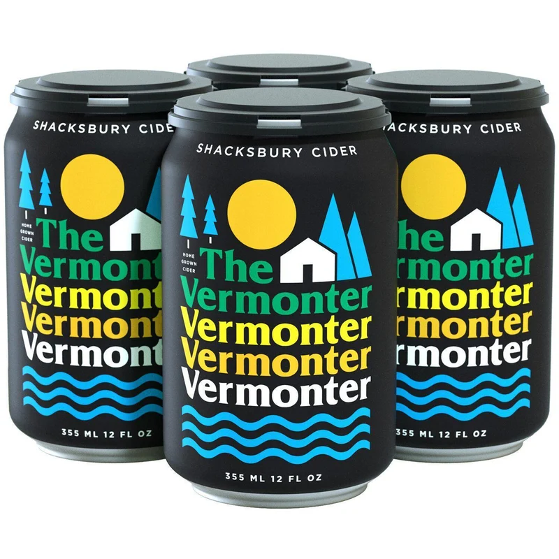 Cider Shacksbury 4pk The Vermonter