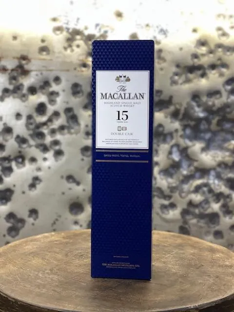 Scotch Macallan 15yr double cask