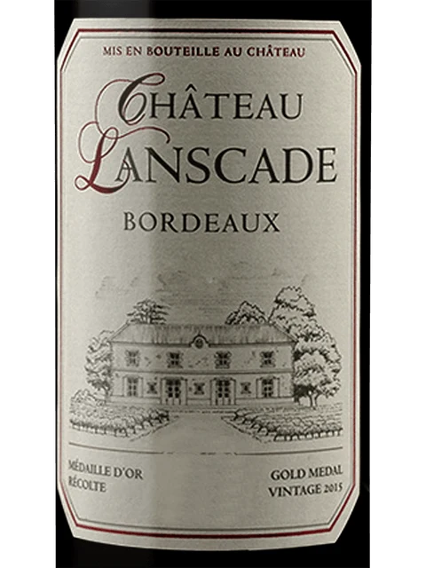 Bordeaux Chateau Lanscade