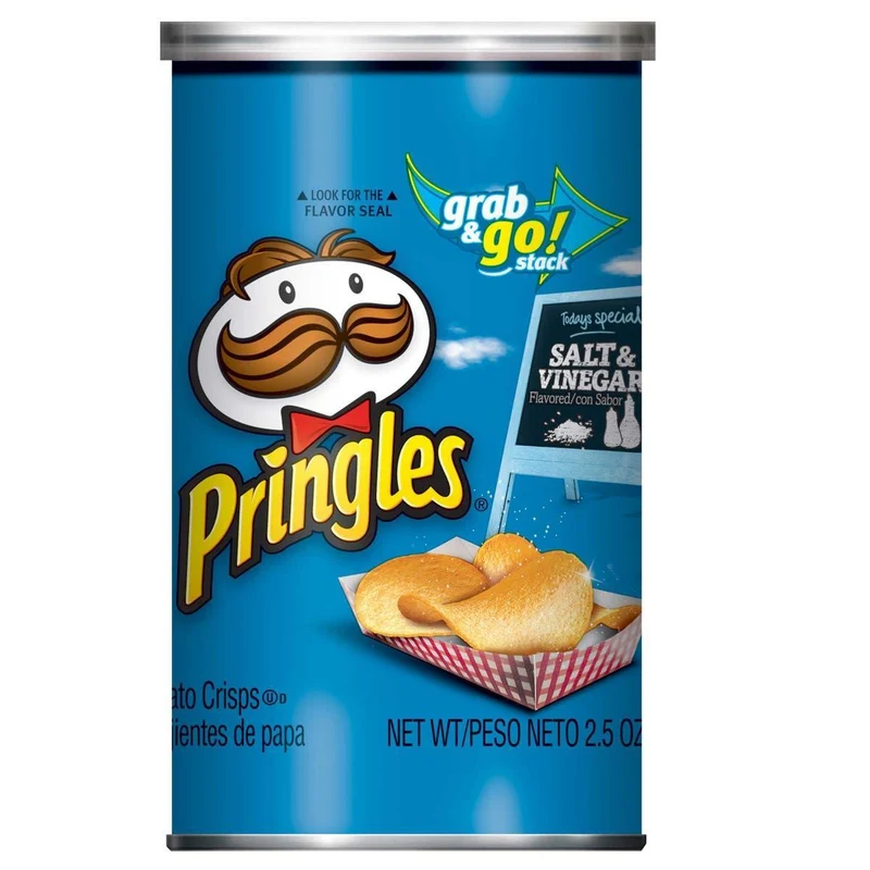 Misc Snacks Pringles Grab N Go Salt n Vinegar