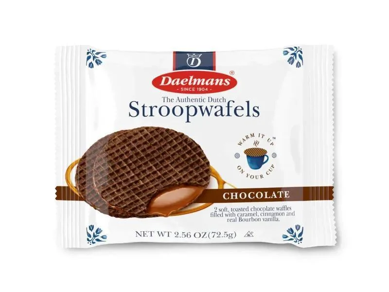 Misc Snacks Daelmans Stroopwaffles Double Choc
