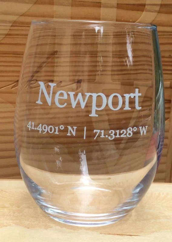 Misc CC Novelties Glass Newport Coordinates