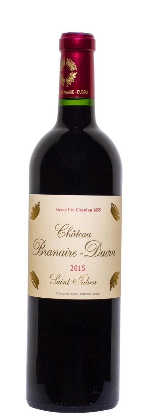 Bordeaux Chateau Branaire Ducre Saint Julien 2015
