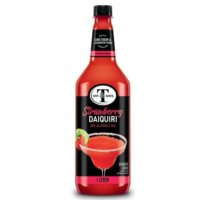 NA Mix Mr & Mrs T Strawberry 1L Daiquiri-Margarita