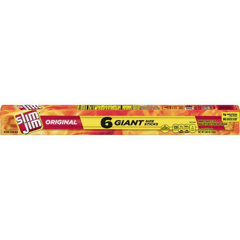 Misc Slim Jims Giant Stick Original