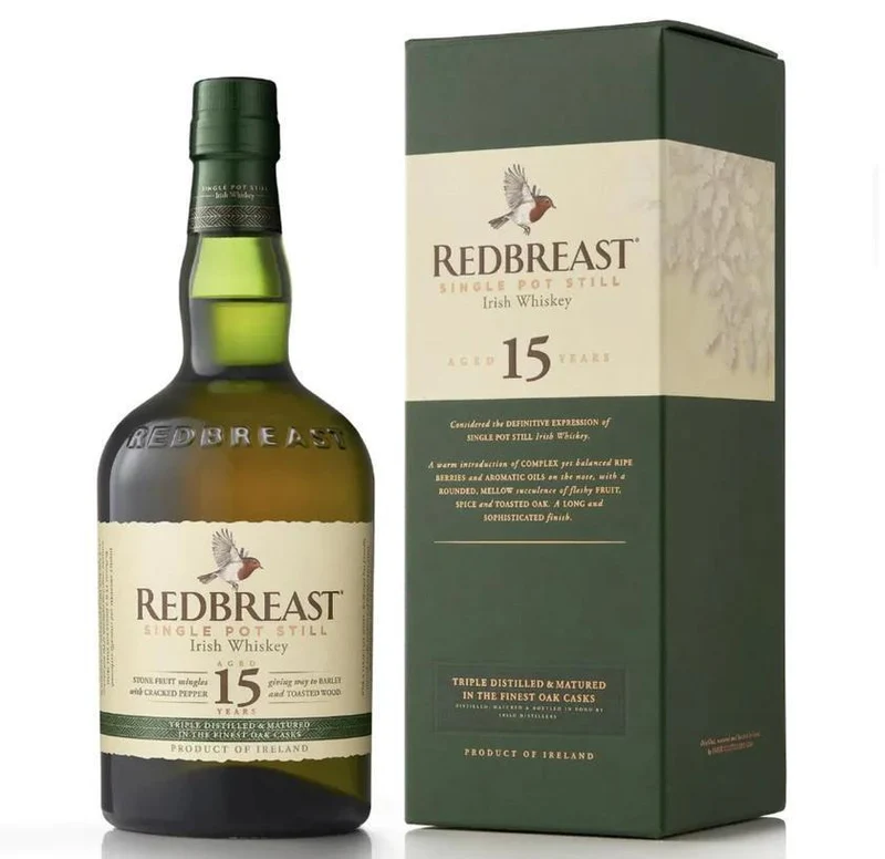 Whiskey Irish Red Breast 15yr