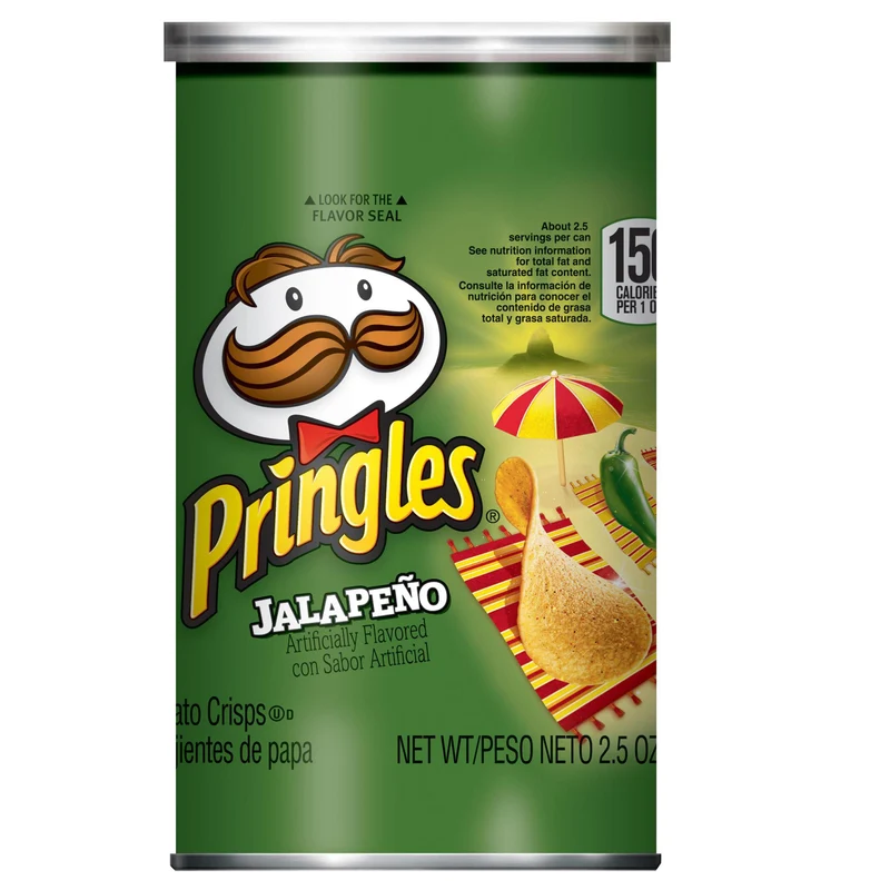 Misc Snacks Pringles Grab N Go Jalapeño
