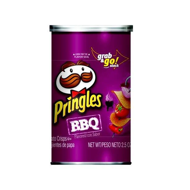 Misc Snacks Pringles Grab N Go BBQ