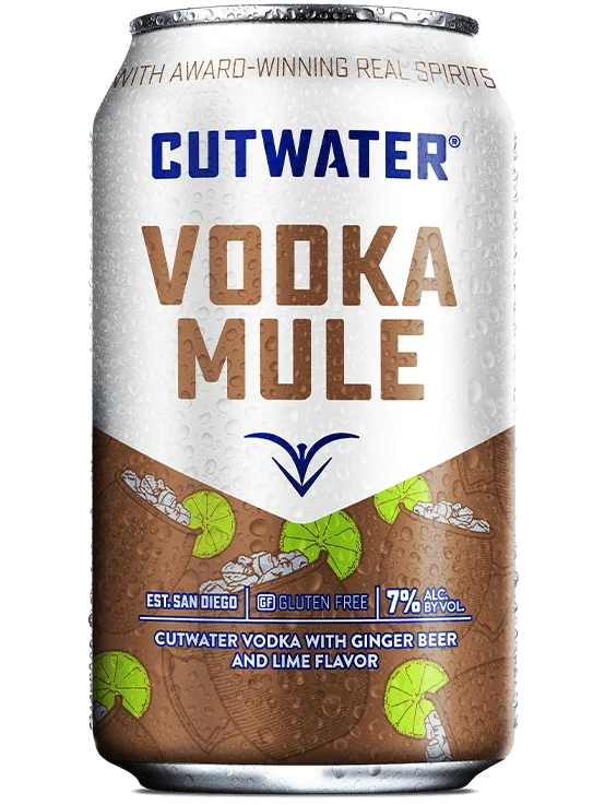 Cocktail Cutwater Spirits 4pk Vodka Mule
