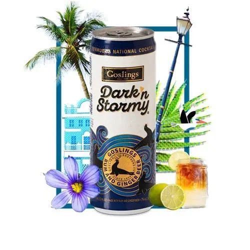 Cocktail Gosling 4pk Dark n Stormy