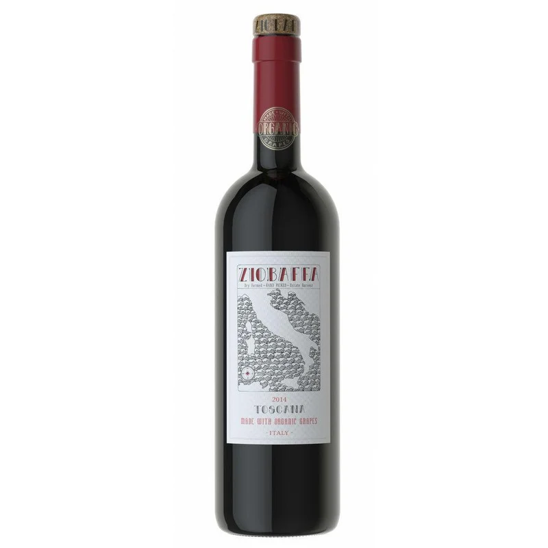 Red Wine Ziobaffa Organic