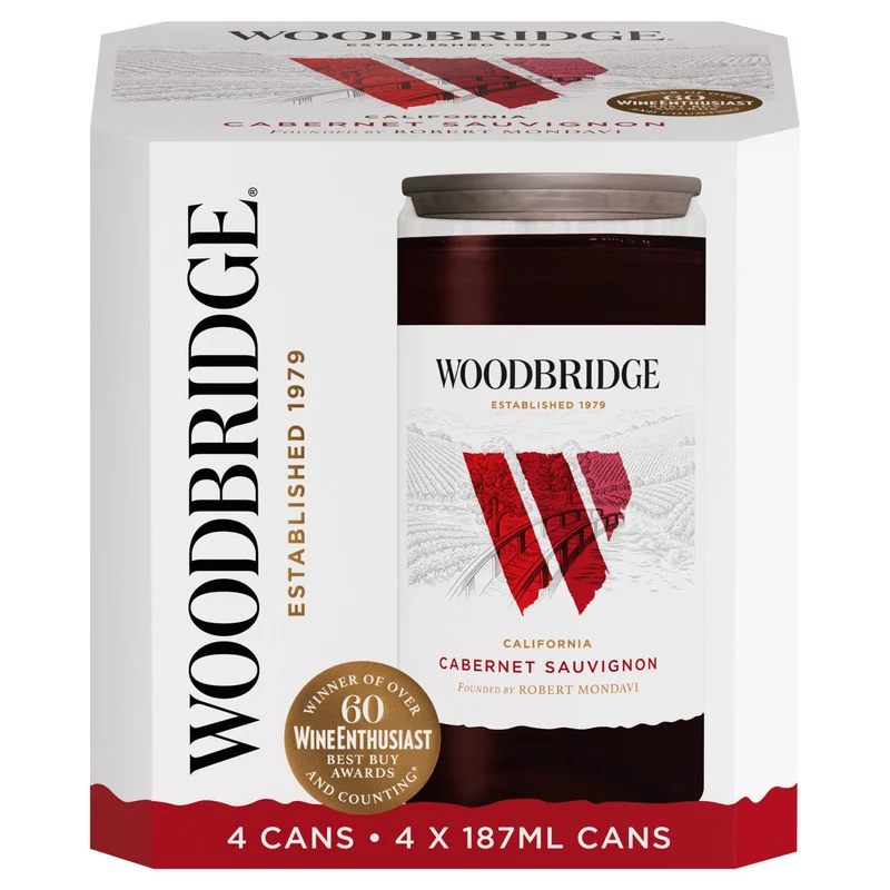 Wine 4pk Cabernet Woodbridge