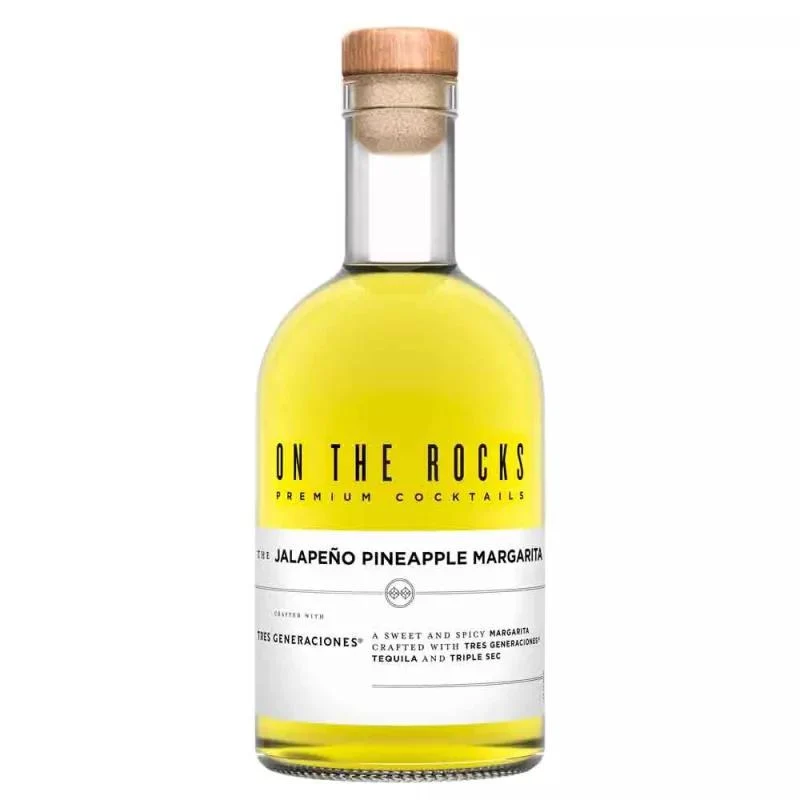 Cocktail 375ml On The Rocks Jalapeno Pineapple Margarita