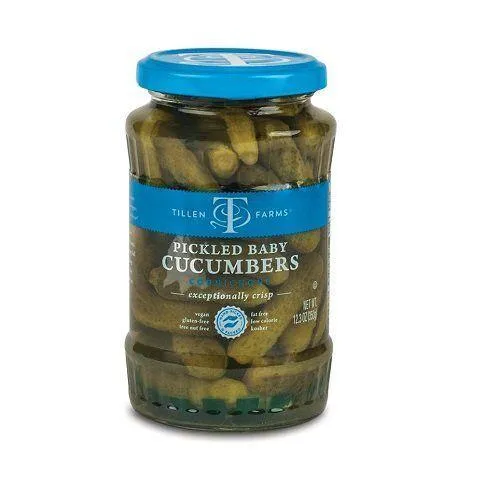 Misc Tillen Pickled Baby Cucumbers 8868