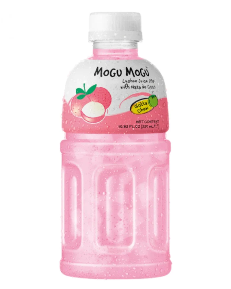 Mogu Mogu Lychee Drink Multipack, 24 x 320 ml