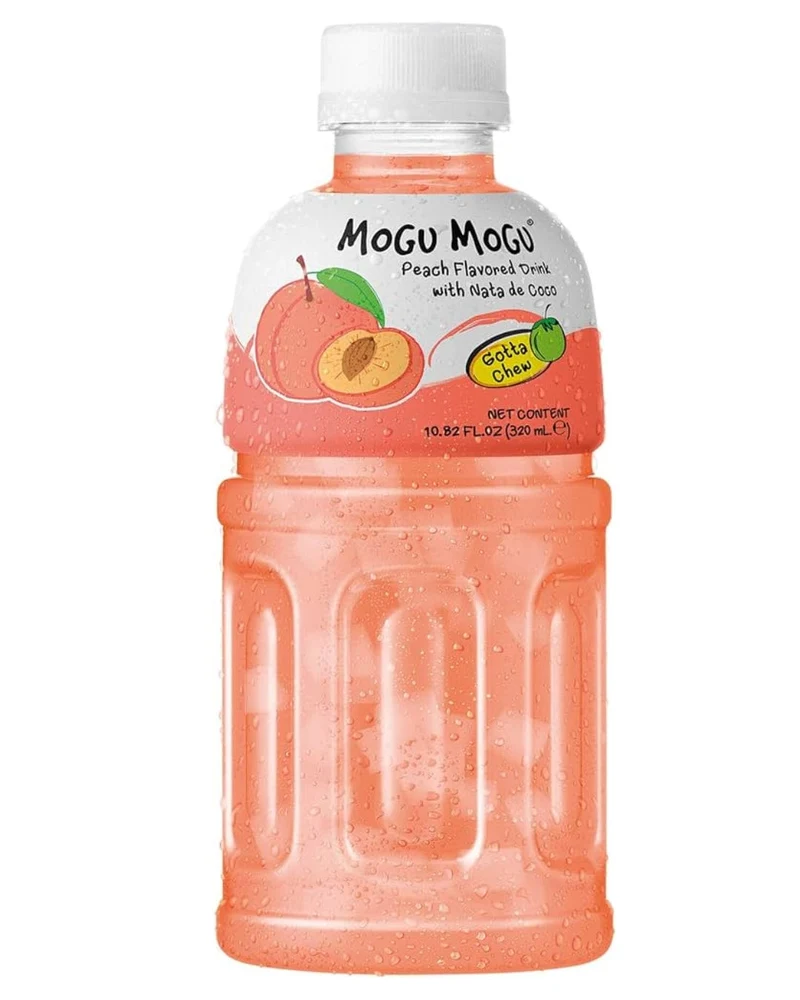 Mogu Mogu Peach Drink Multipack, 24 x 320 ml