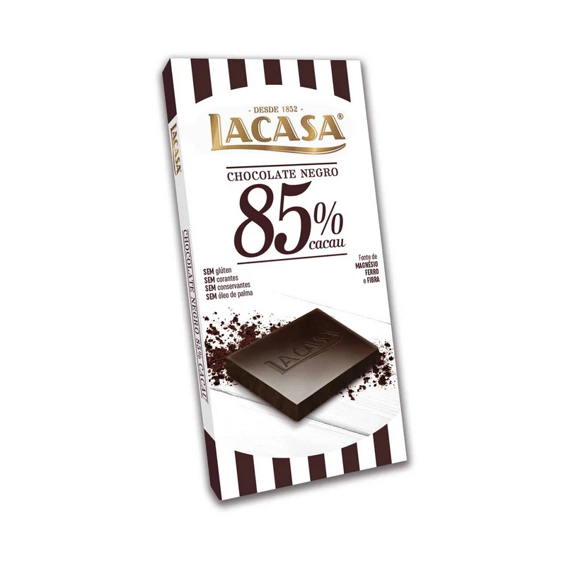 Lacasa 85% Cocoa Dark Chocolate 100g