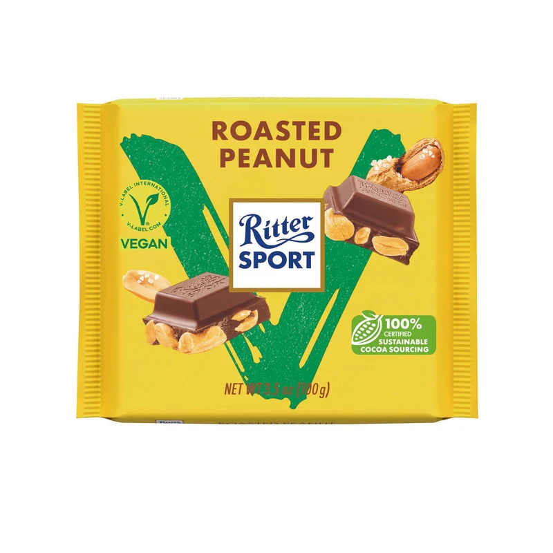 Ritter Sport Chocolate with Peanuts and Salt 100g