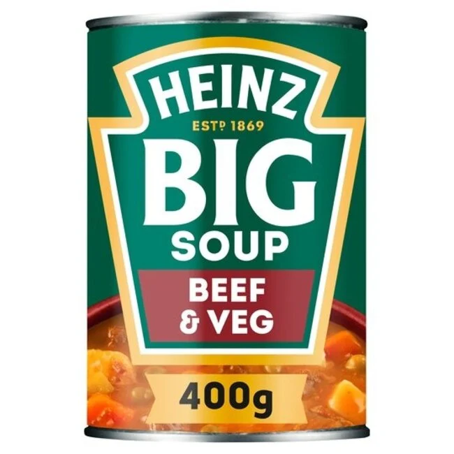 Heinz Big Soup Beef and Vegetable 400g