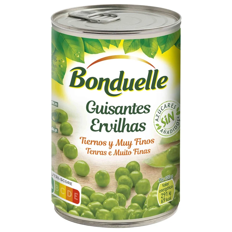 Bonduelle Peas 481g