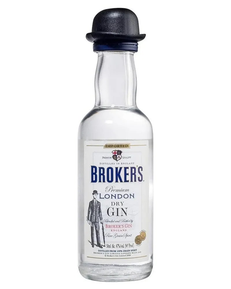 Brokers Gin Miniature, 5 cl