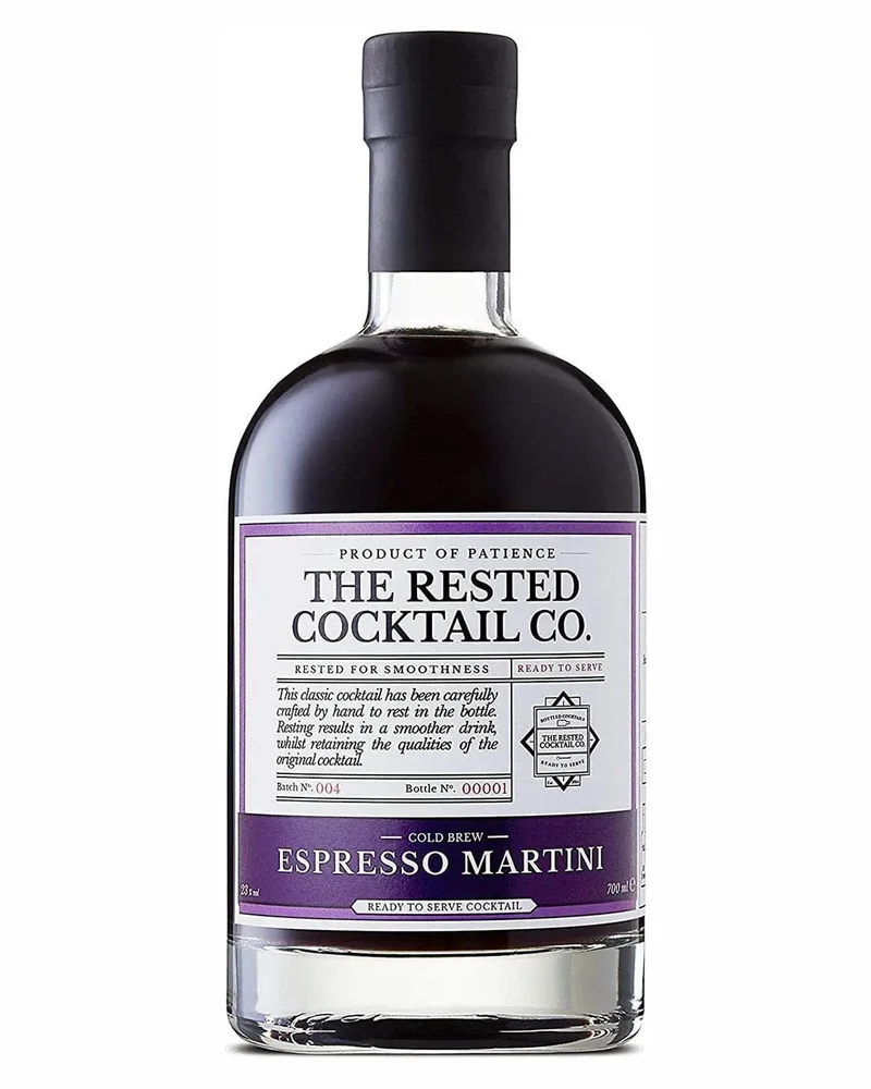 The Rested Cocktail Co. Espresso Martini Cocktail, 70 cl