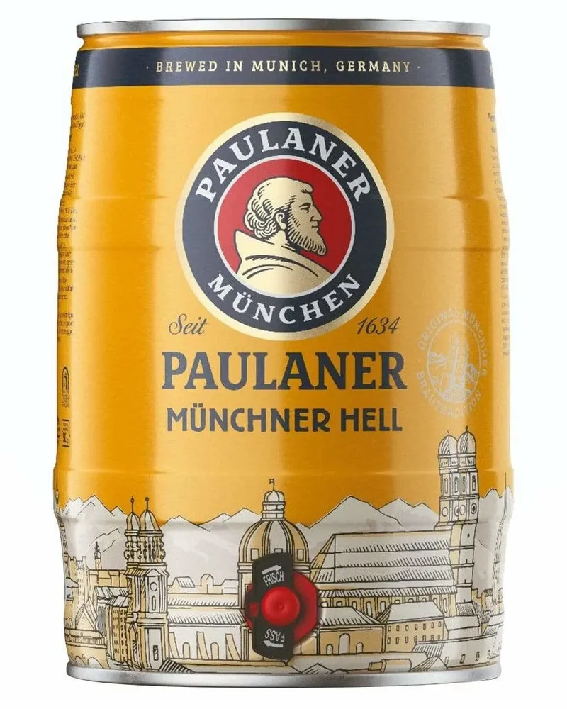 Paulaner Munich Lager Mini Keg, 5 L