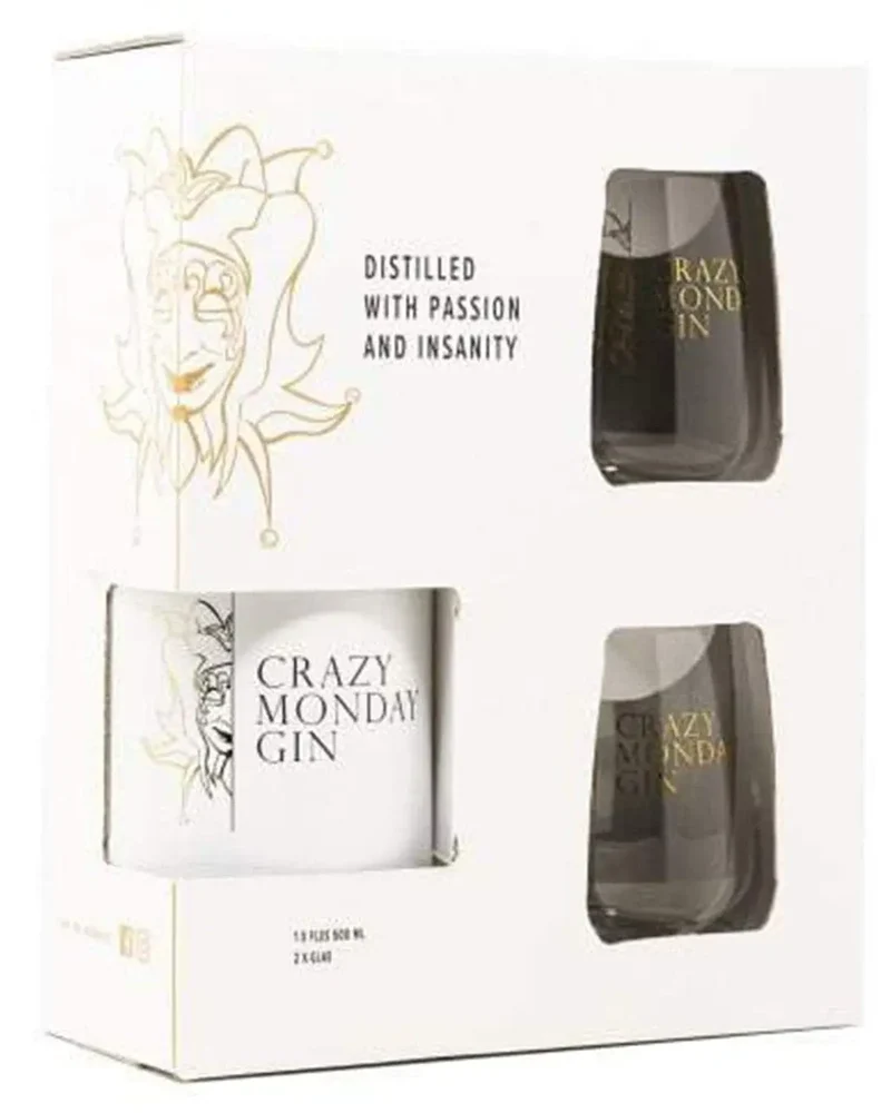 Crazy Monday Gin Gift Pack, 50 cl