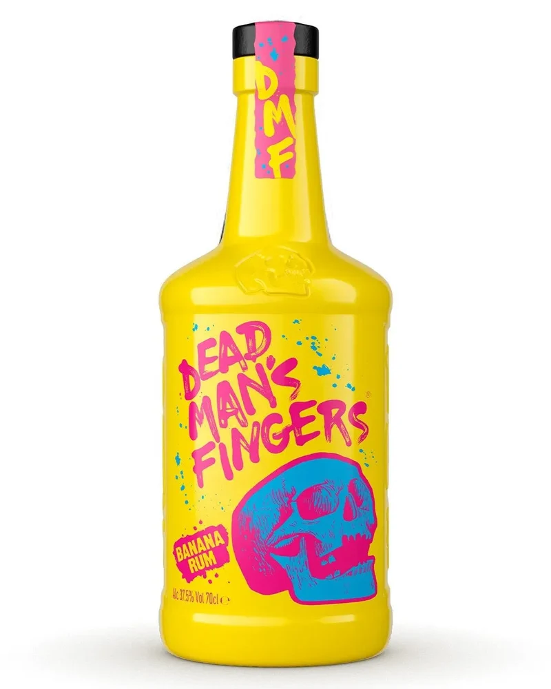 Dead Man's Fingers Banana Rum, 70 cl