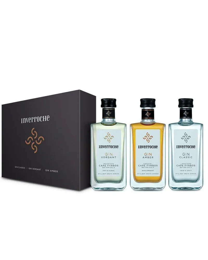 Inverroche Luxury Gin Miniature Gift Set, 3 x 5 cl