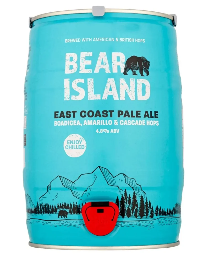 Bear Island East Cost Pale Ale Mini Keg, 5 L