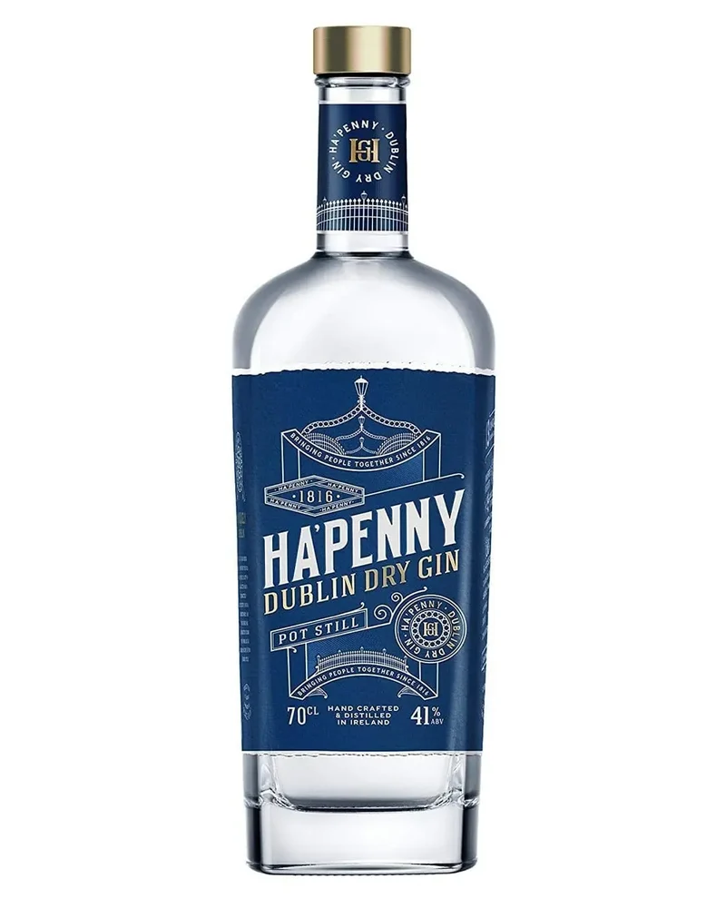 Ha'Penny Dublin Dry Gin, 70 cl