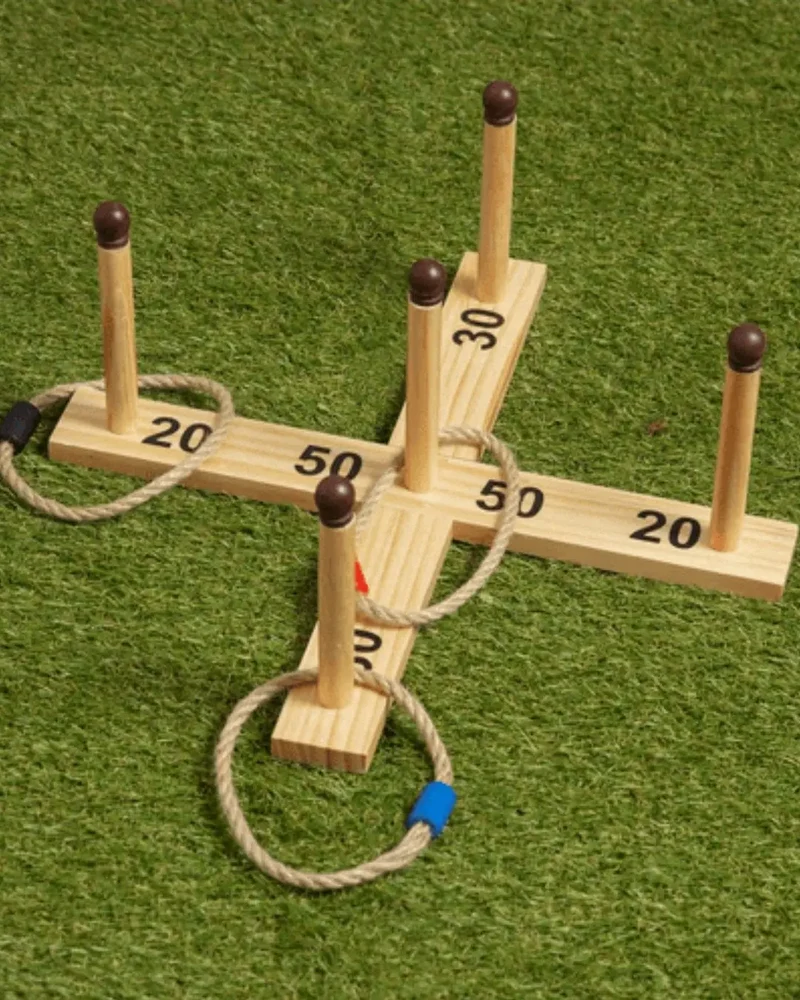 Harvey's Bored Games Outdoor Ring Toss Games Set