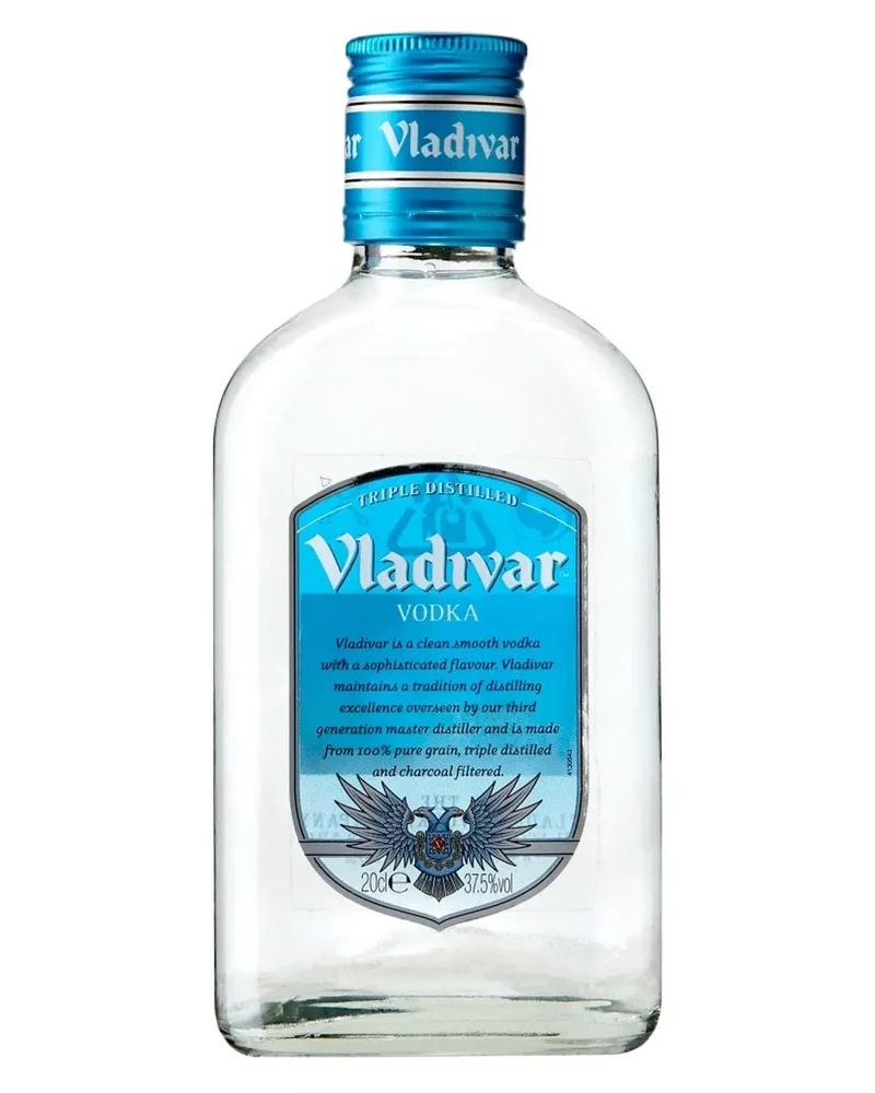 Vladivar Imperial Vodka, 20 cl