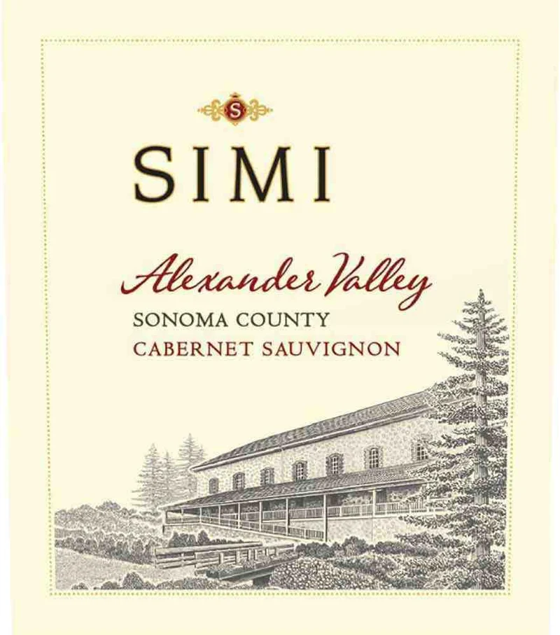 Cabernet 375ml Simi Alexander Valley