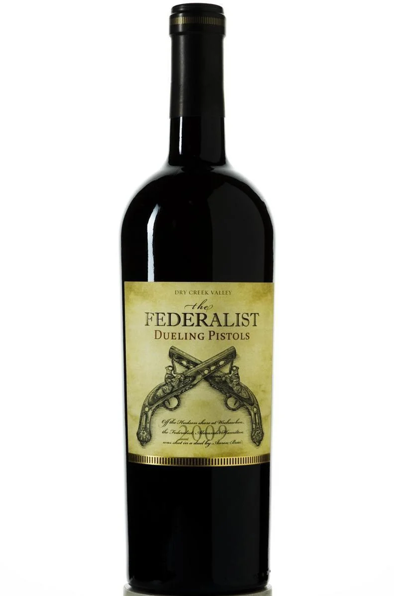 Red Wine The Federalist Dueling Pistols