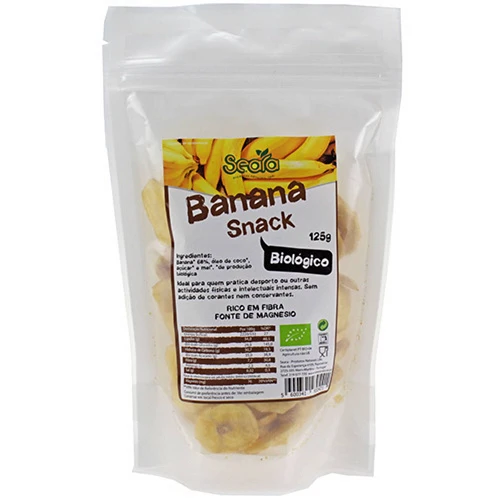 Seara Organic Banana Snack 125g