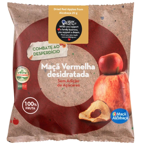 Dried Red Apple from Alcobaça 20g