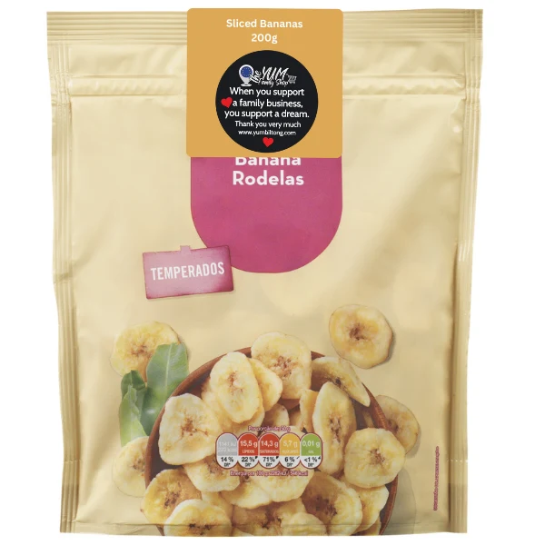 Dried Sliced Banana 200g