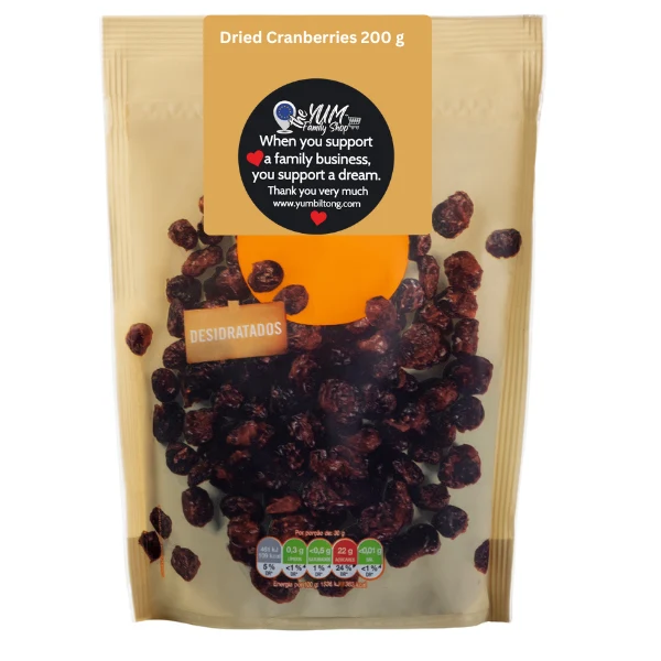 Dried Cranberries 200g
