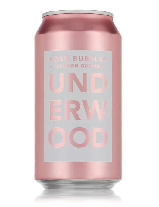 Wine Single Can Rosé Underwood Bubbles