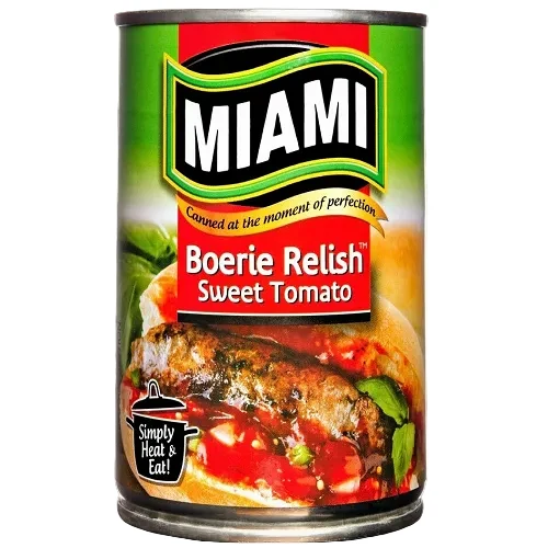Miami Boerie Relish Sweet Tomato 450g