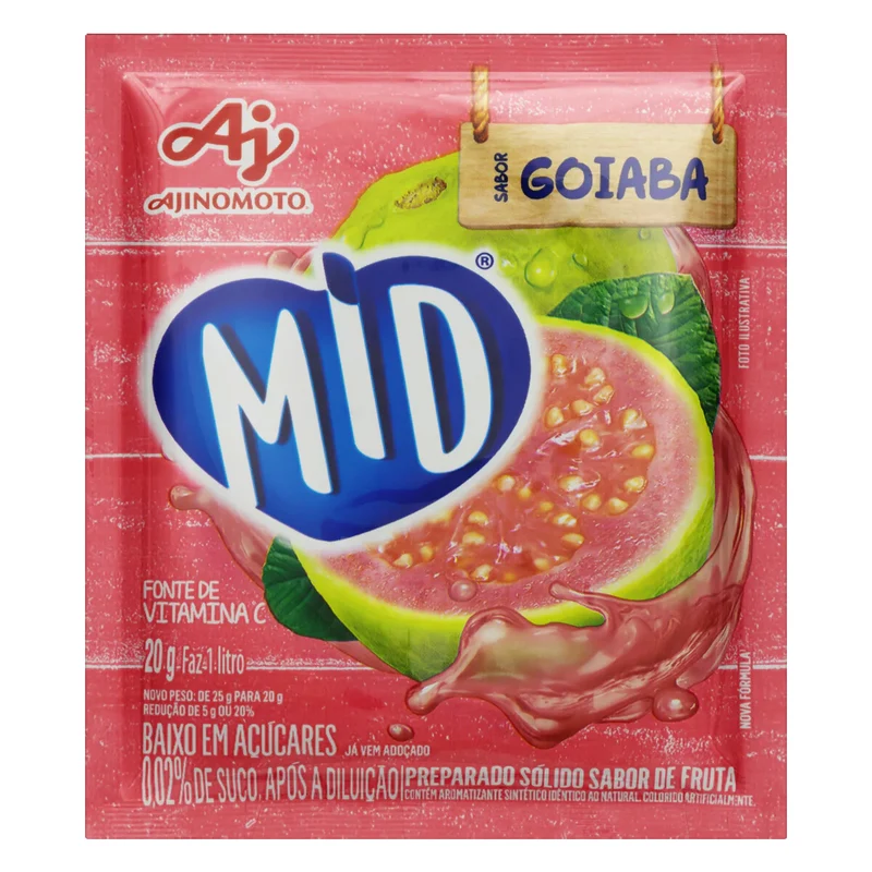 MID Guava Powdered Drink Mix 25g
