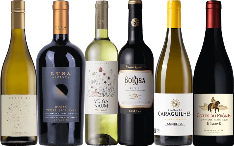 O'Briens Wine Festival Selection - 6 Bottle Mixed Wine Case