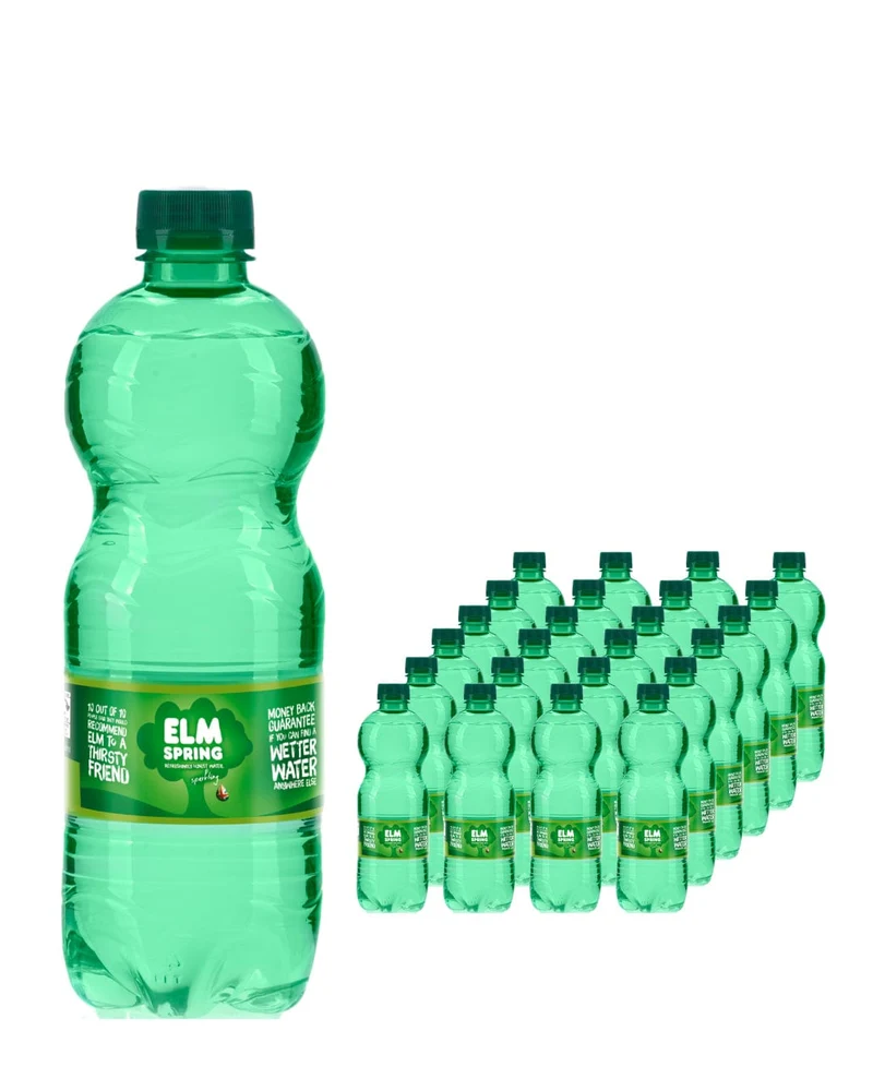 Elm Spring Sparkling Water Bottle Multipack, 24 x 500 ml