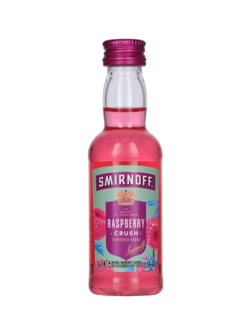 Smirnoff Raspberry Crush Vodka Miniature, 5 cl