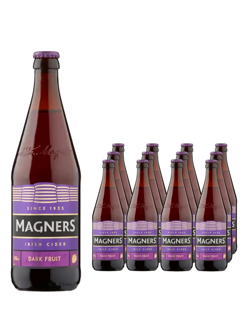 Magners Dark Fruit Irish Cider Multipack, 12 x 500 ml