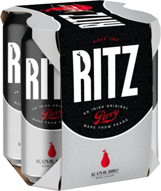 Ritz Perry 4 Pack (50cl Cans)
