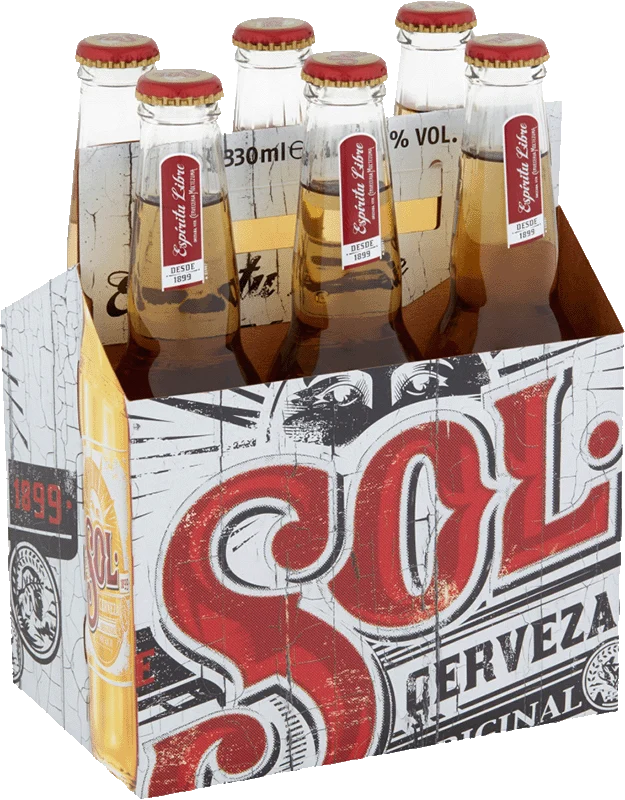 Sol 6 Pack (33cl Bottles)